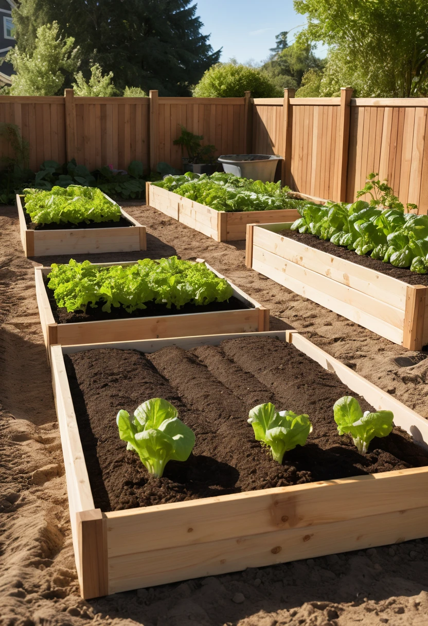 Build Raised Beds for a Neat Kitchen Garden