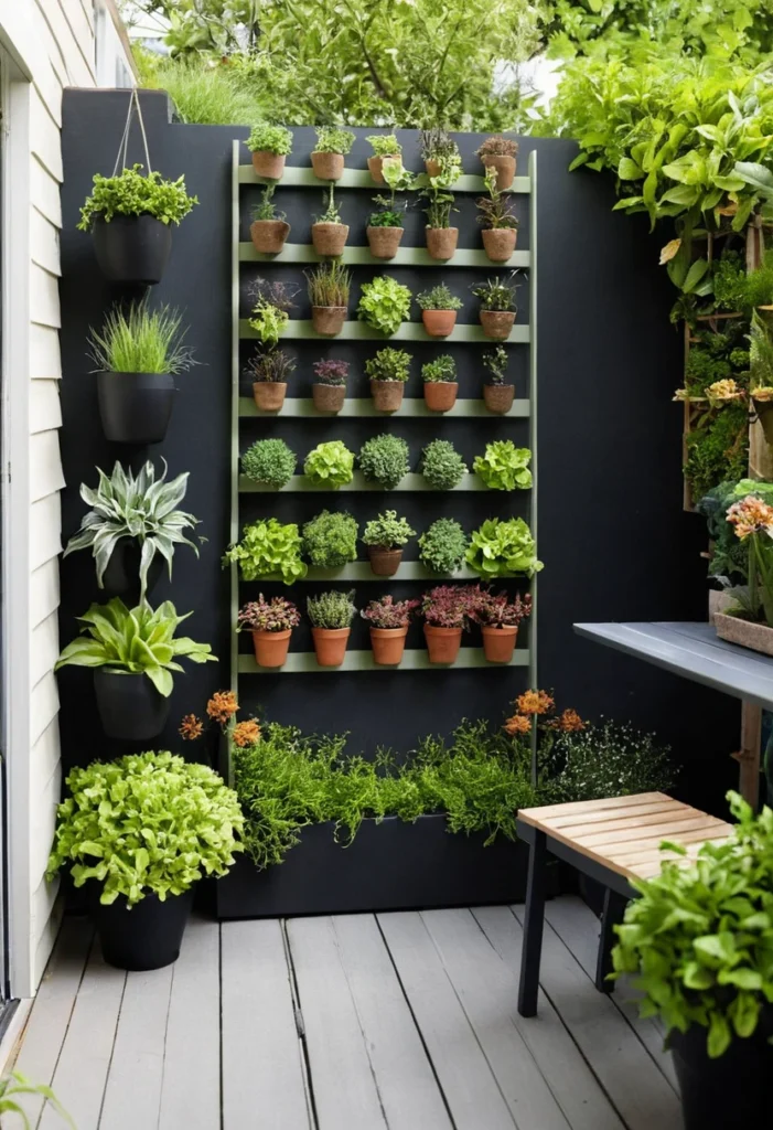 Use Vertical Space in a Small Garden