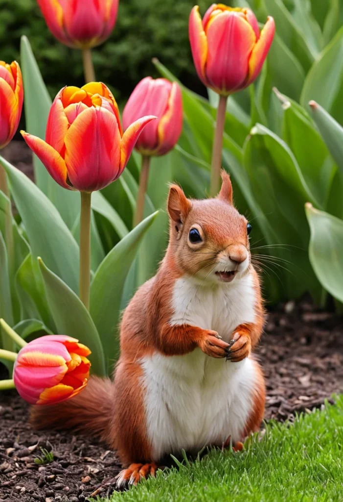 Protect Tulip Bulbs From Squirrels and Other Pests