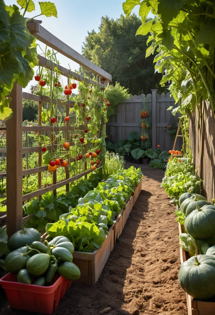Grow Vegetables Vertically