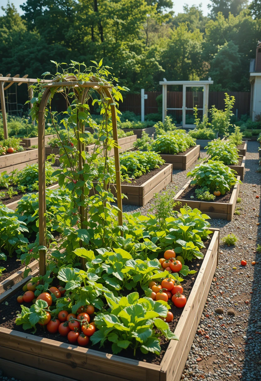 Plan a Backyard Vegetable Garden