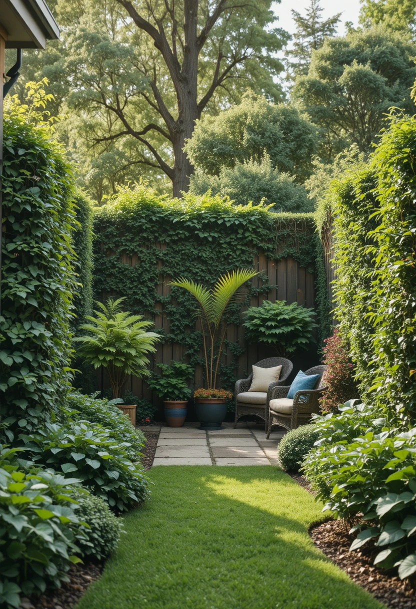 Design a Privacy-Friendly Garden