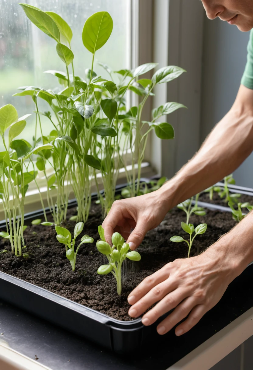 How Should You Water Indoor Seedlings?