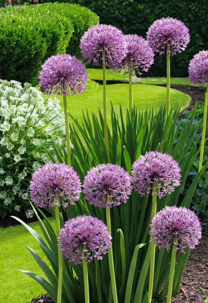 Add Alliums for Vertical Contrast