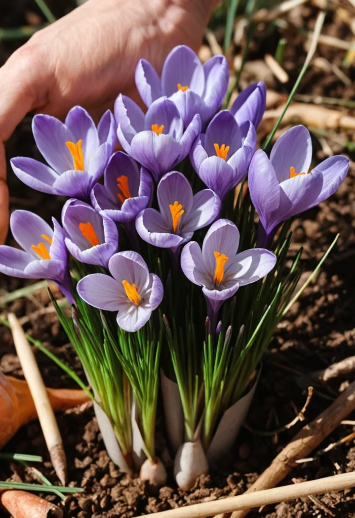 Add Early Crocuses for the First Spring Color