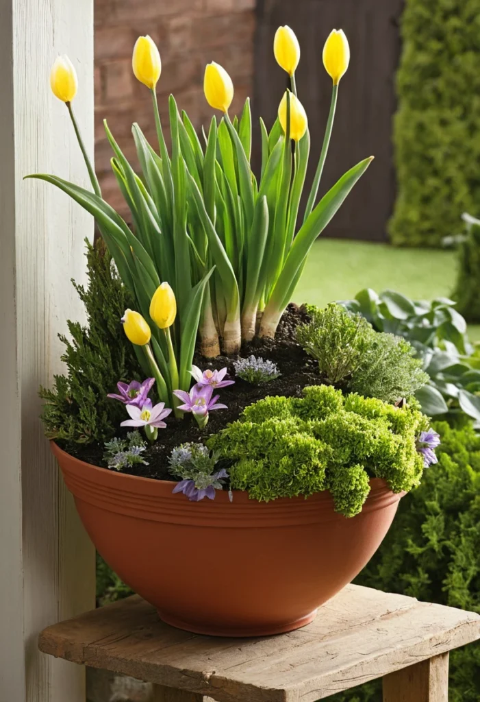 Create a Bulb-Layered Container