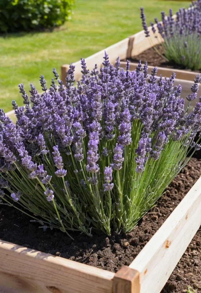 Create a Purple-and-Silver Flower Bed