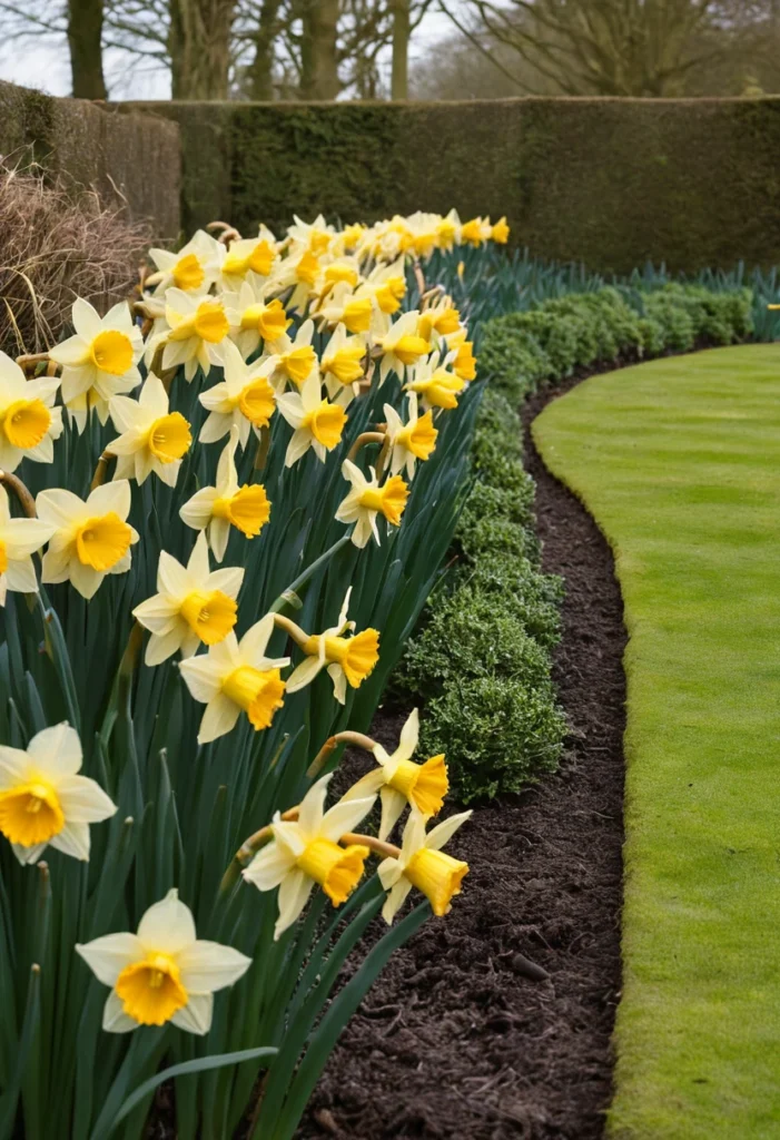 Create a Sunny Daffodil Border