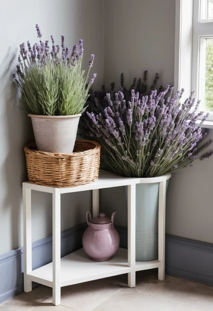 Design a Small Lavender Corner