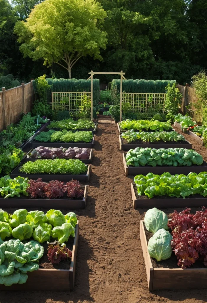  Make a Family Vegetable Garden Layout