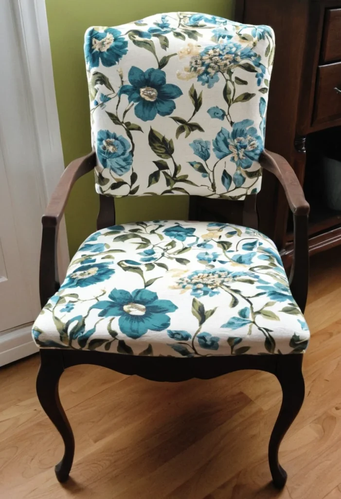 Reupholster or Refresh a Thrifted Chair