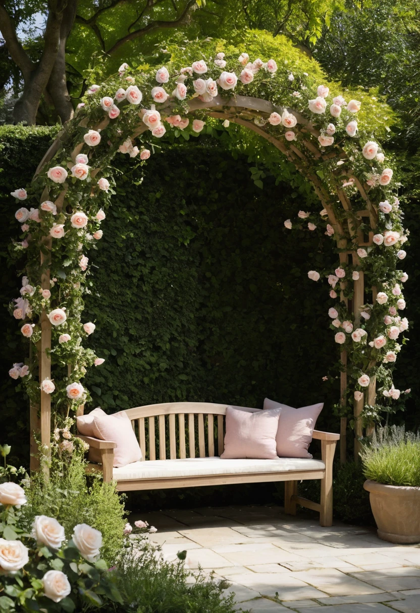 12. Arch With a Built-In Bench