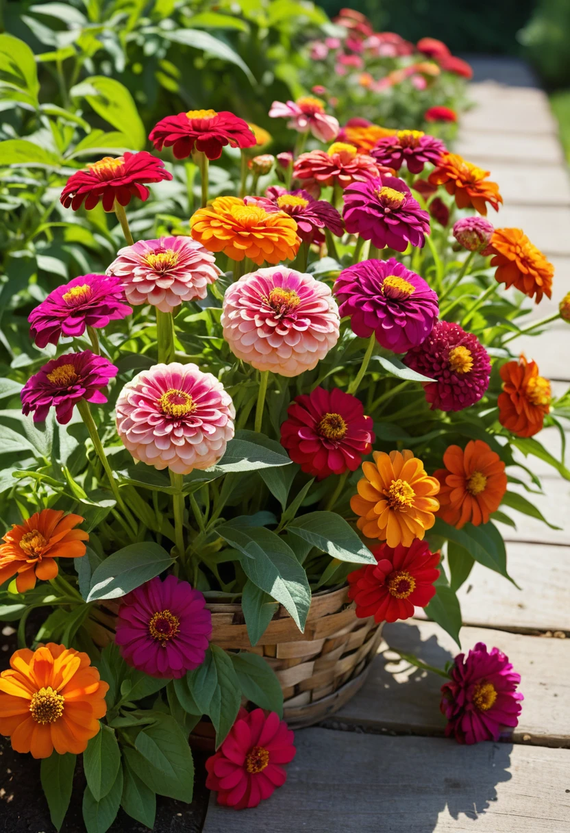 2. Grow Zinnias for Abundant Summer Bouquets