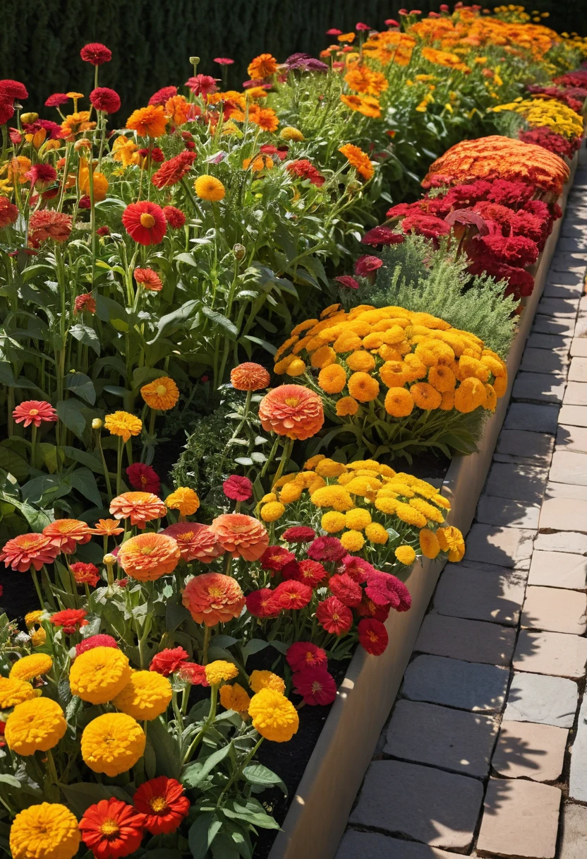 8. Create a Color-Themed Cutting Garden