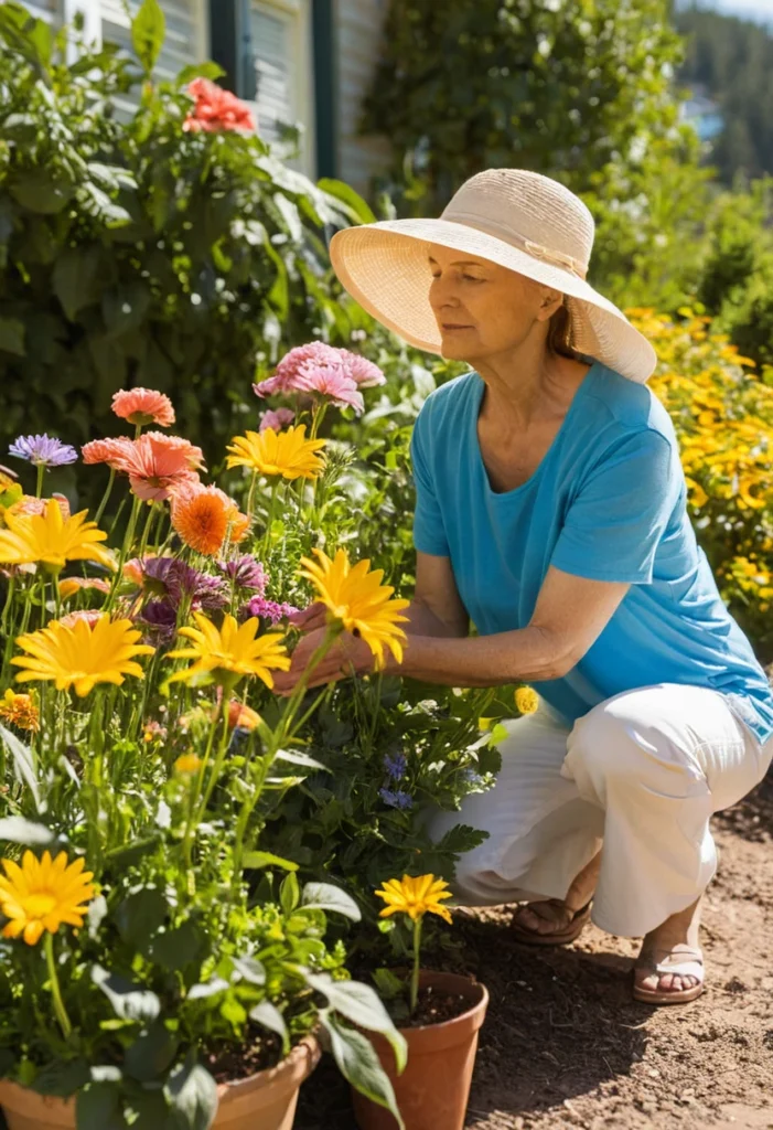 Protect Flowers From Intense Summer Sun