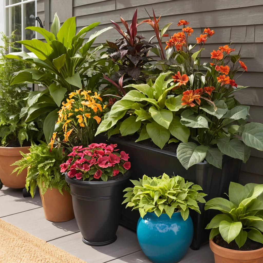 Protect Container Gardens From Summer Heat