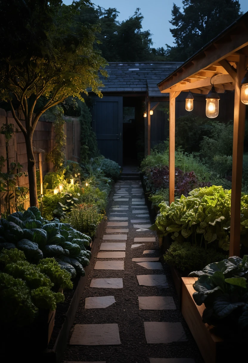 11. Combine Warm Lighting With Darker Areas