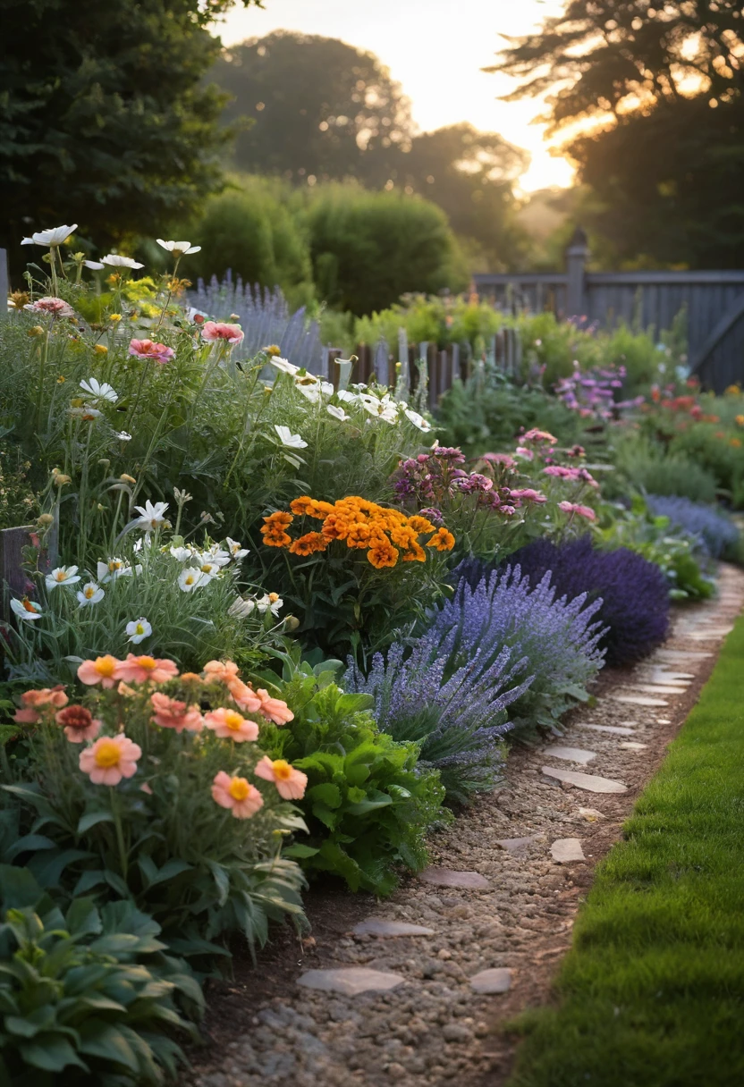 6. Highlight Flower Beds and Planting Borders