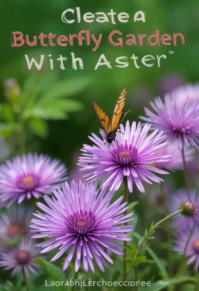 Create a Butterfly Garden With Asters