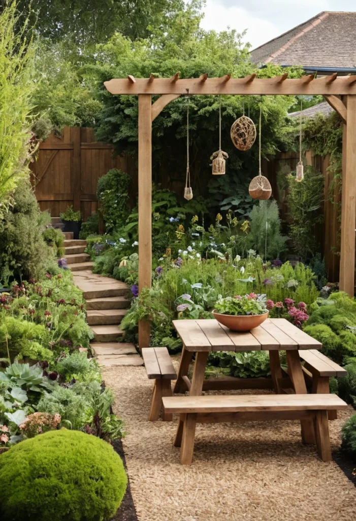 Bring Natural Materials Into the Garden
