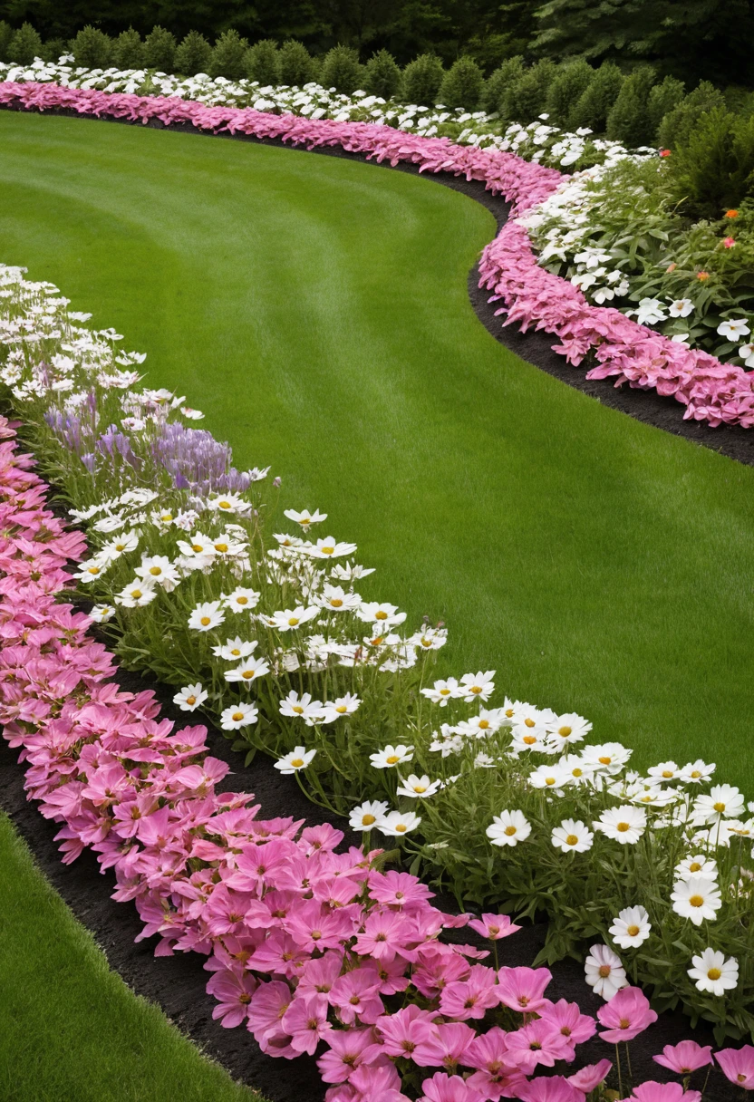 12. Use Repeated Flower Drifts