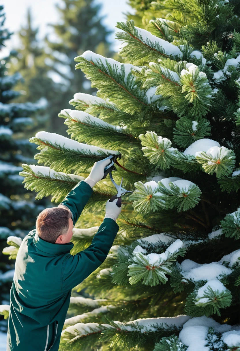 Winter Pruning for Evergreen Trees