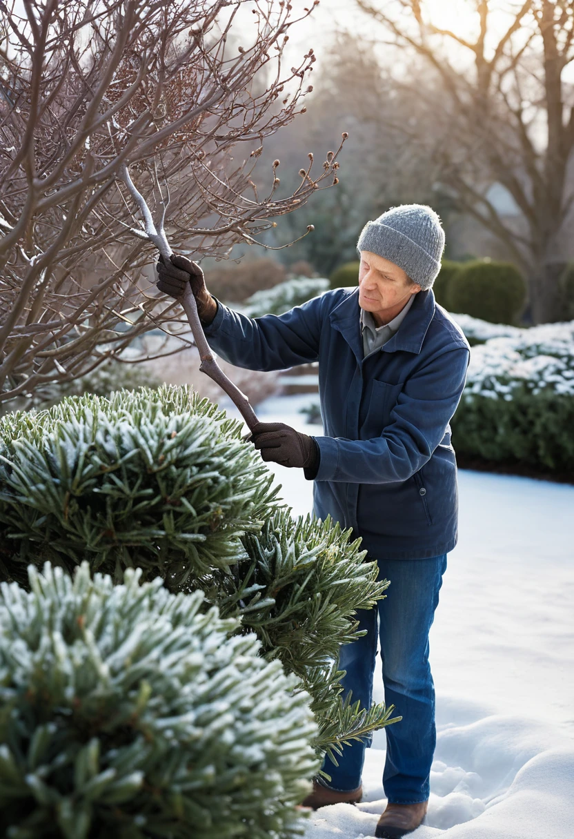 Winter Pruning for Flowering Shrubs