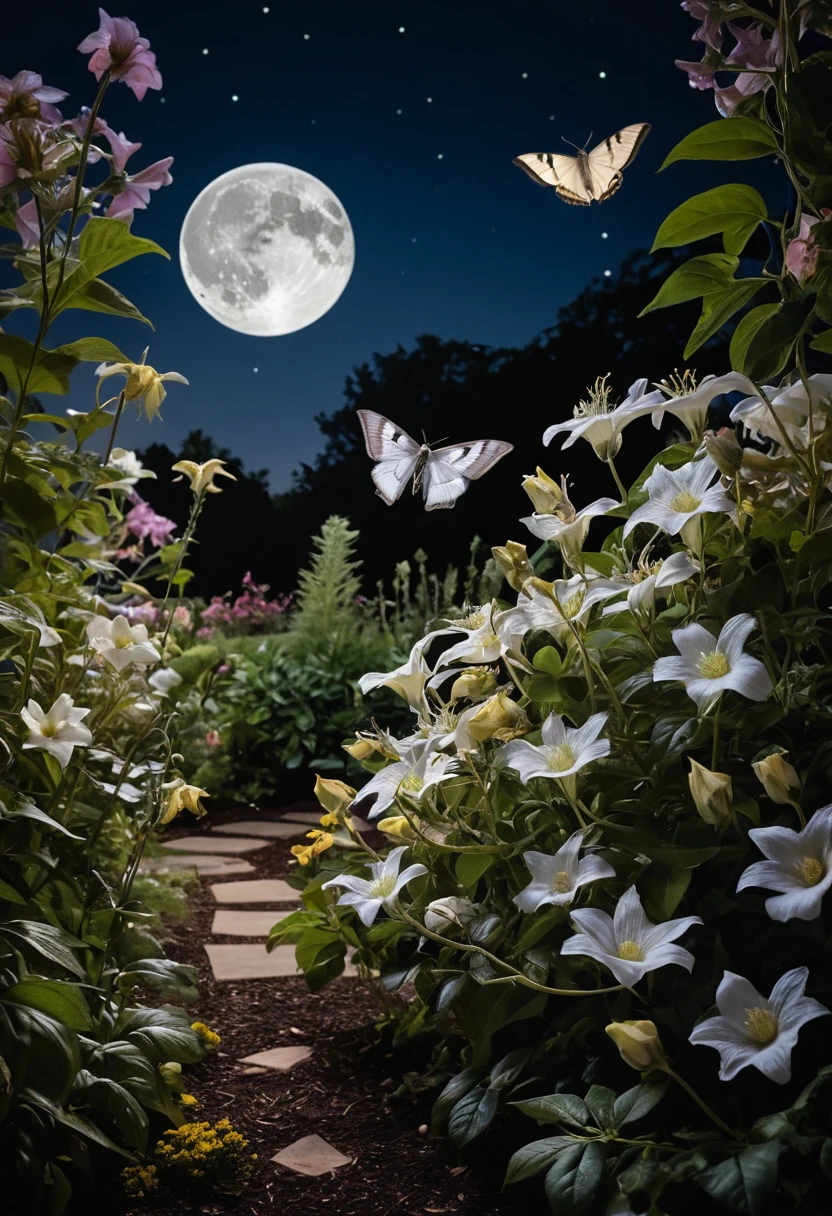 Choose Host-Friendly Plants for Night Pollinators