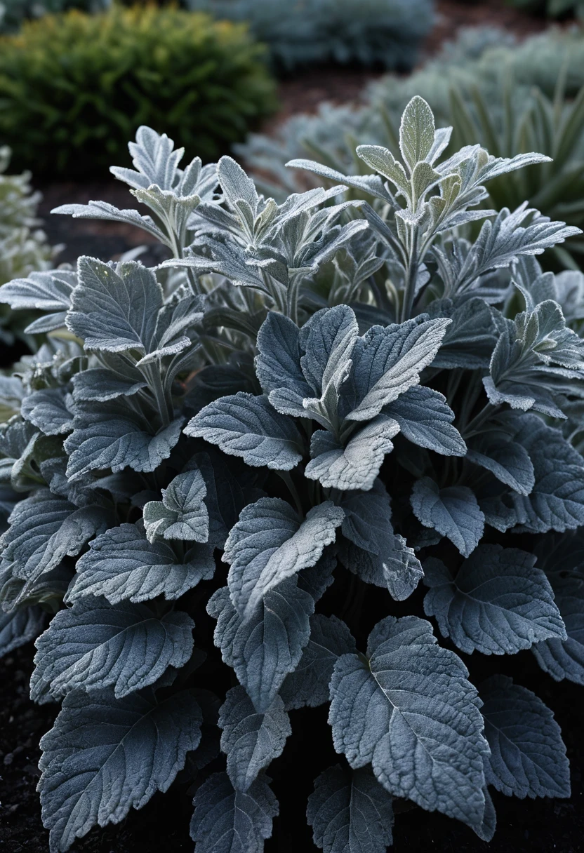 Use Silver and Gray Foliage