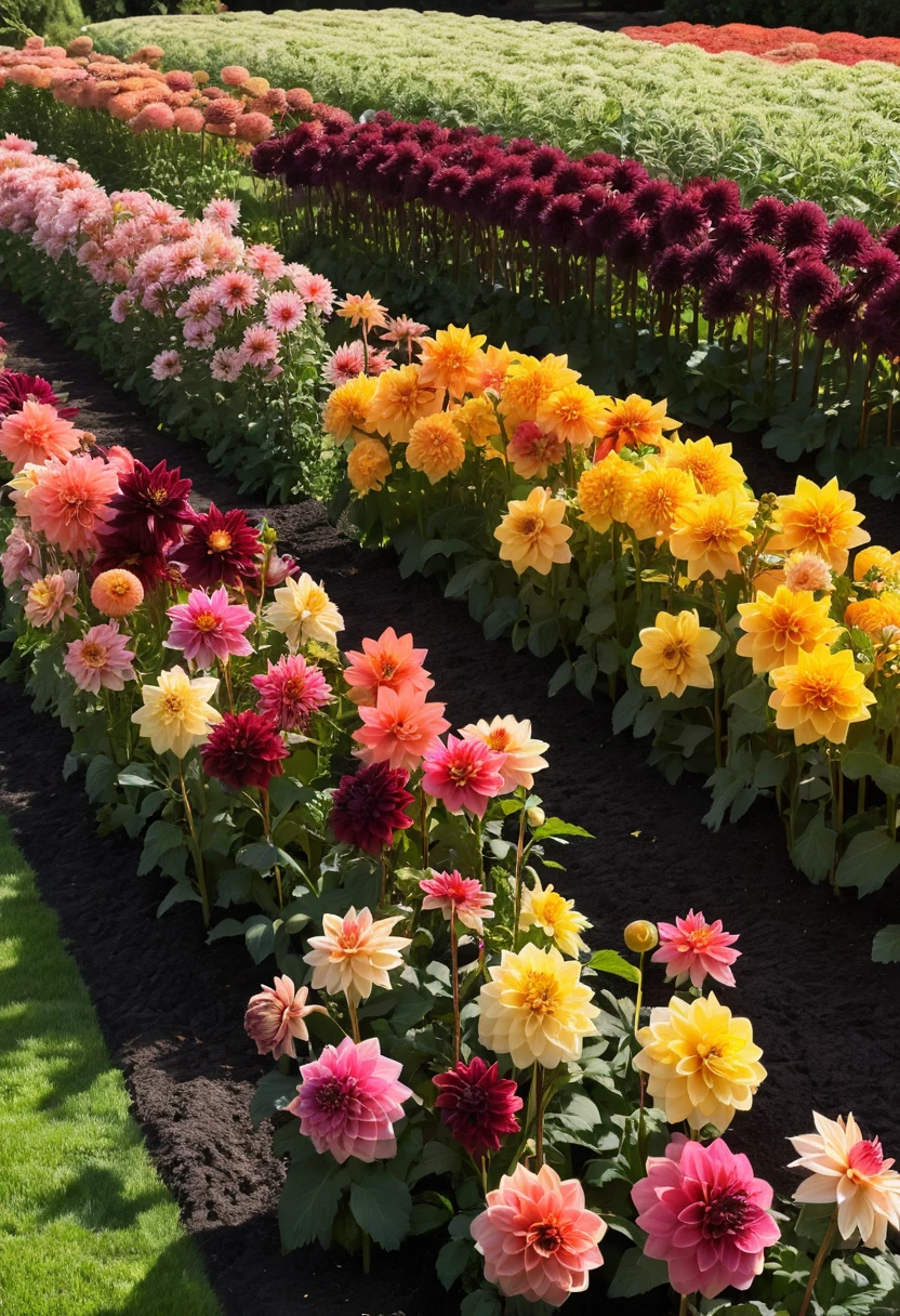 3. Grow a Dedicated Dahlia Section