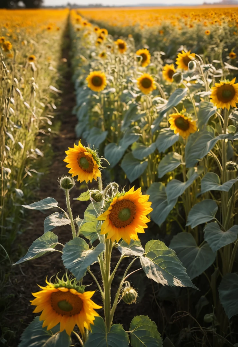 14. Try a Sunflower Meadow Look