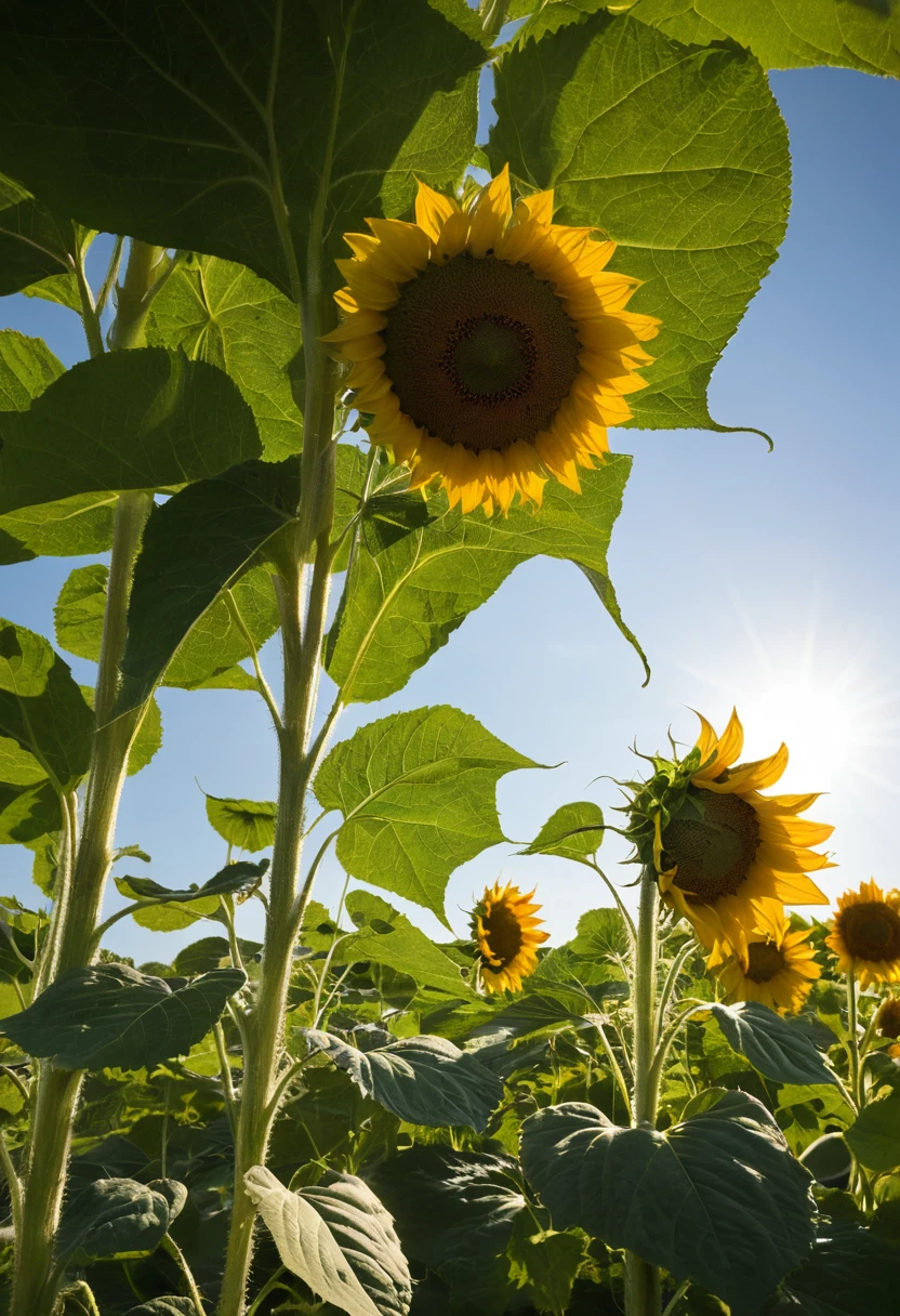11. Grow Sunflowers as Vertical Companions