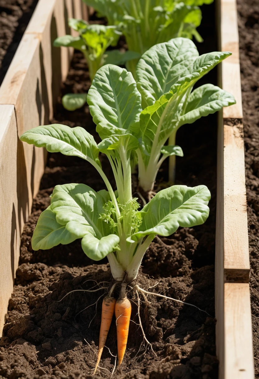 12. Combine Plants With Different Root Depths