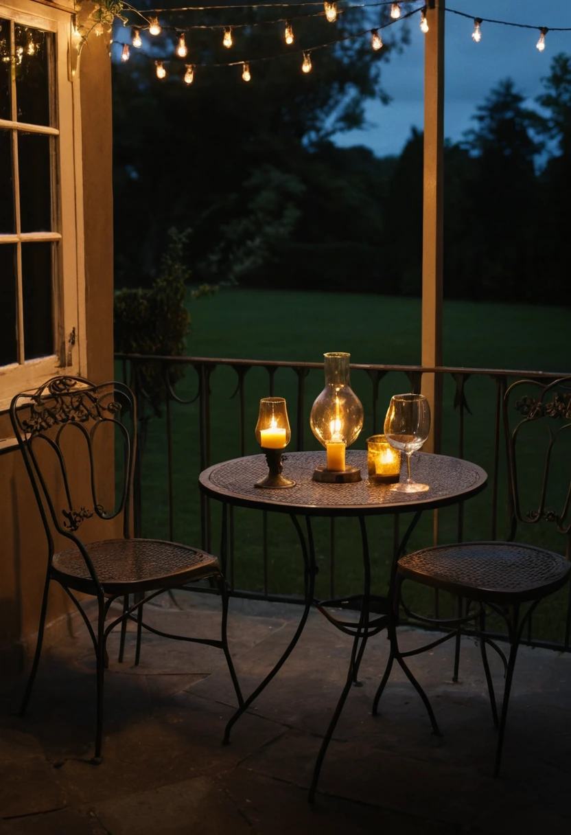 10. Design a Romantic Evening Seating Area