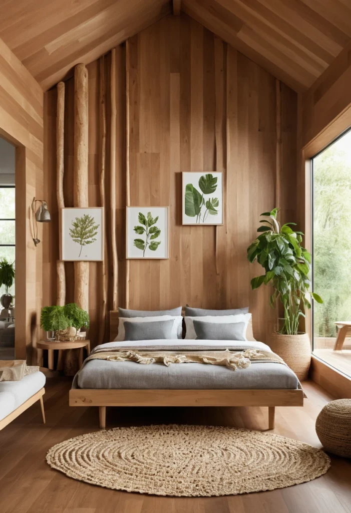 Bring Natural Wood and Organic Materials Indoors