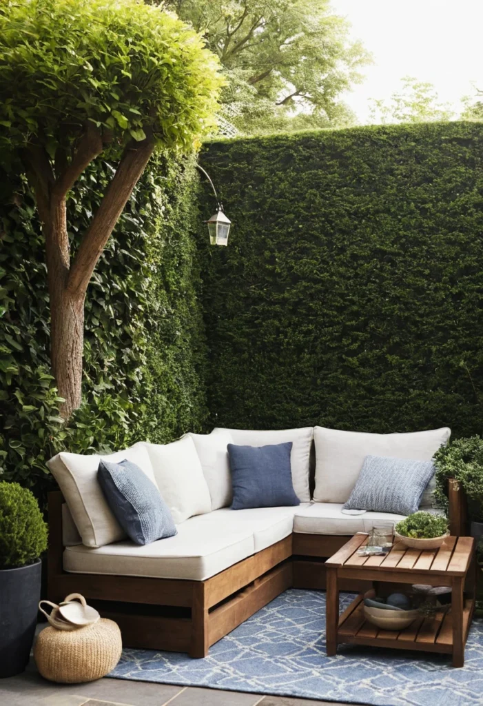 Create a Cozy Outdoor Sofa Corner