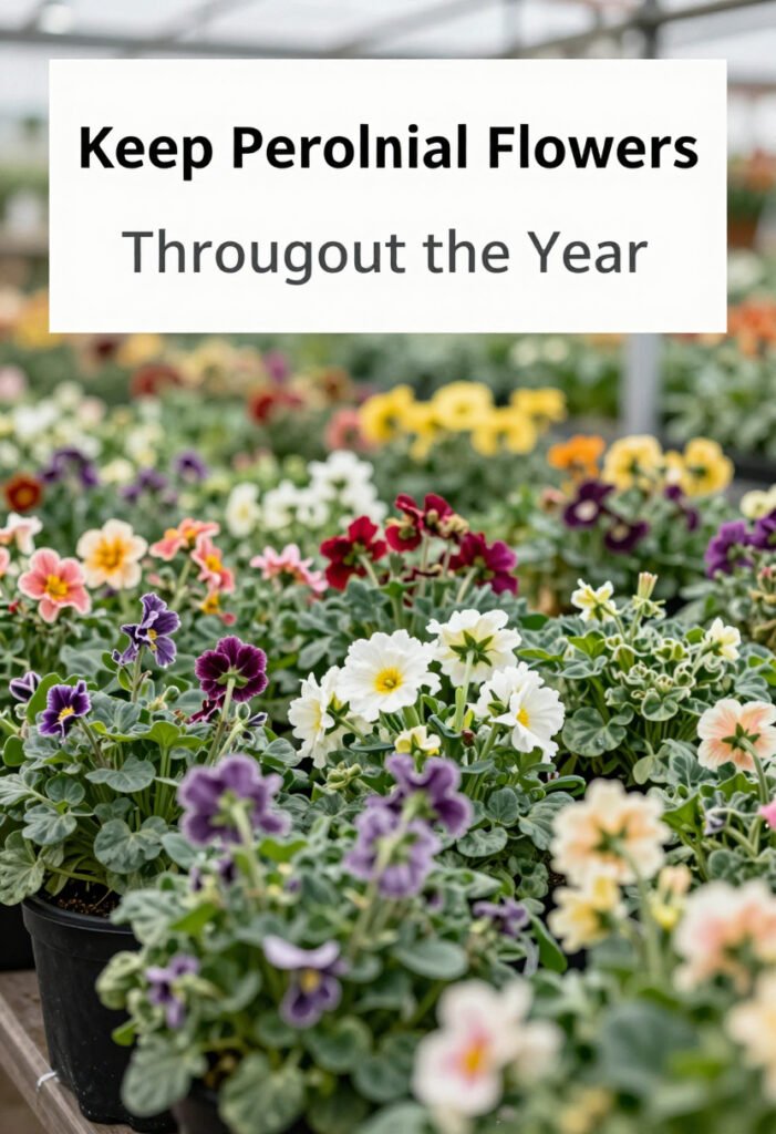 Keep Perennial Flowers Healthy Throughout the Year