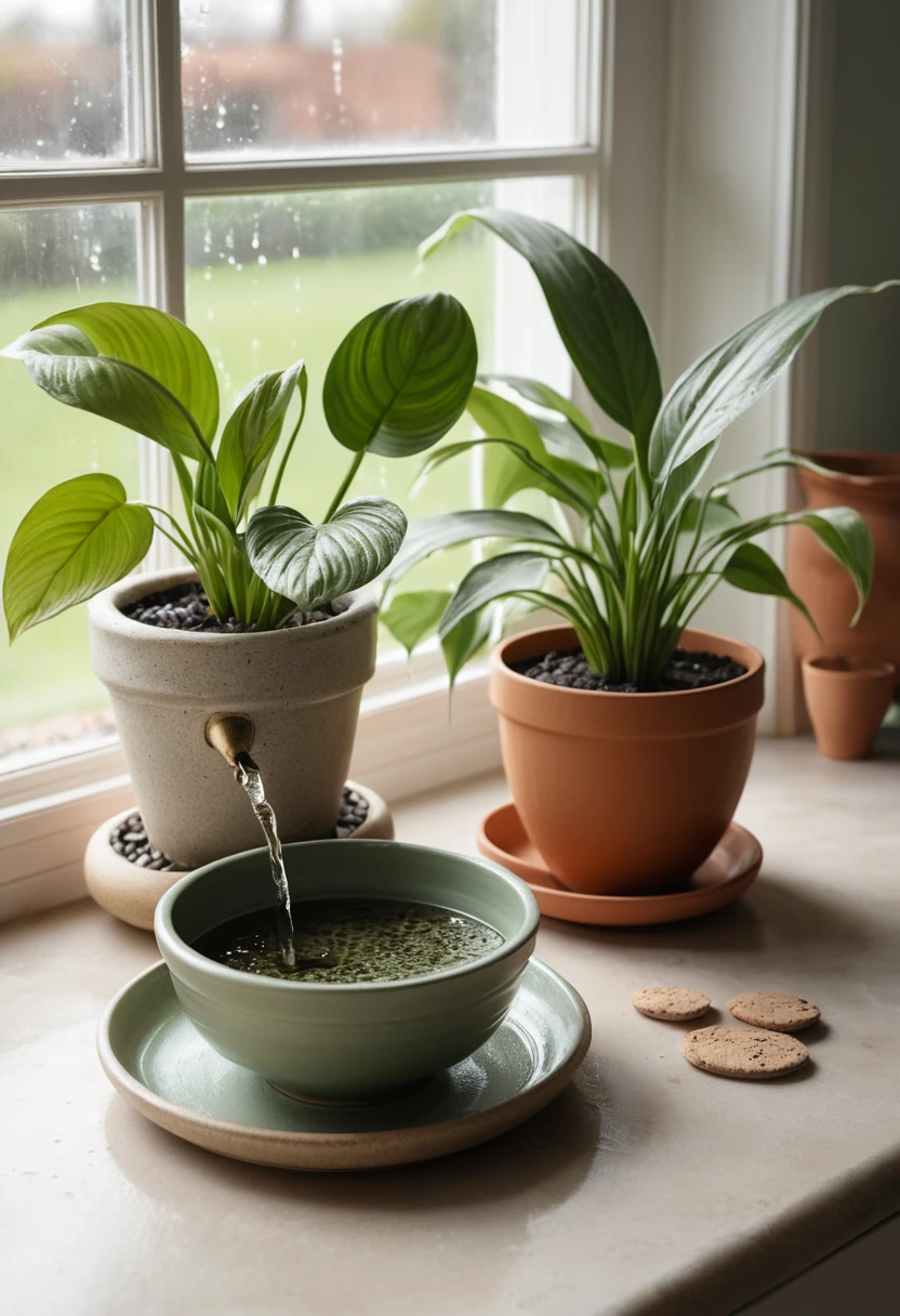 Use Saucers Without Creating Standing Water