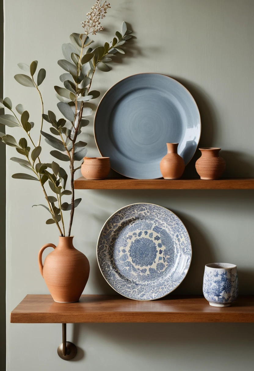 5. Decorative Plate Wall