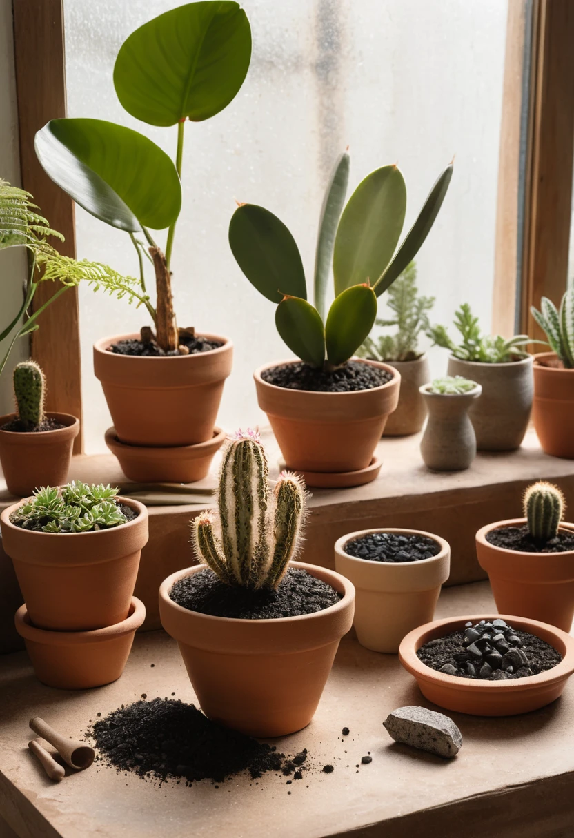 Soil and Drainage by Plant Type