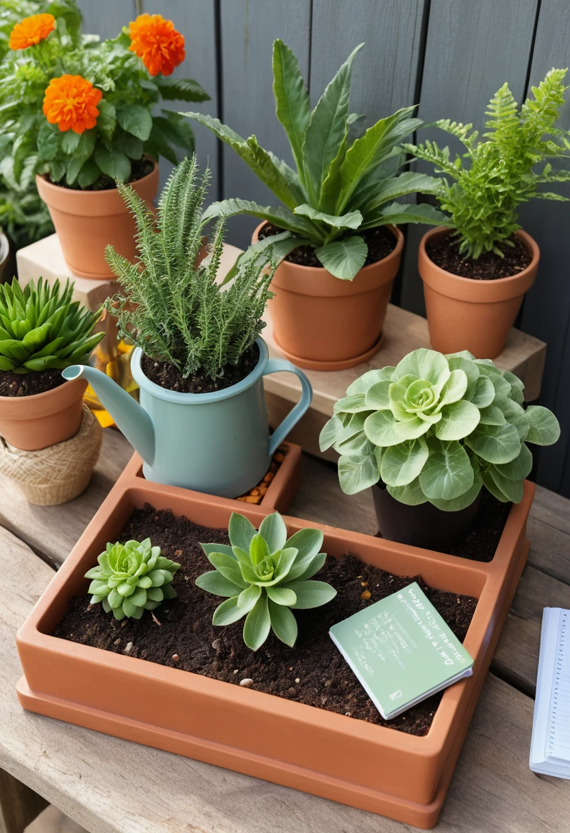 Houseplant Care Chart by Type